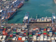 【商务部】2021年1月全国沿海港口货物、集装吞吐量